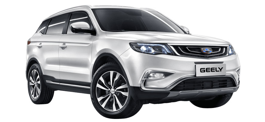 GEELY ATLAS стал 1-м в классе SUV-G за 2020 год